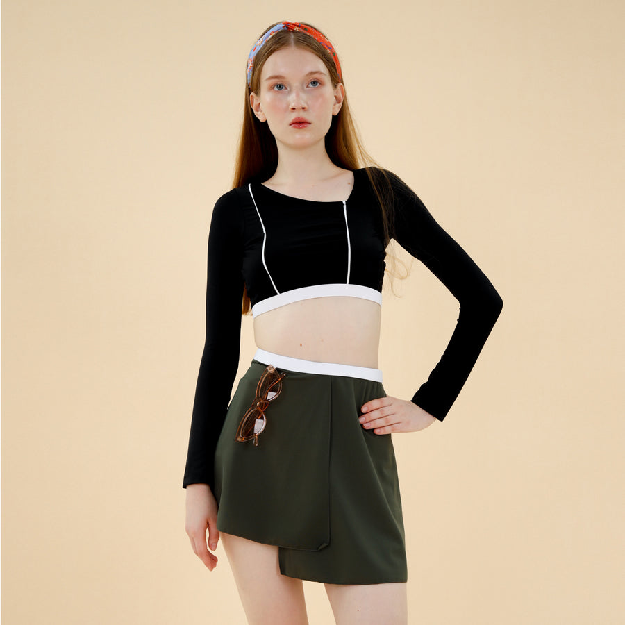 Primary Sun Skirt - GREEN